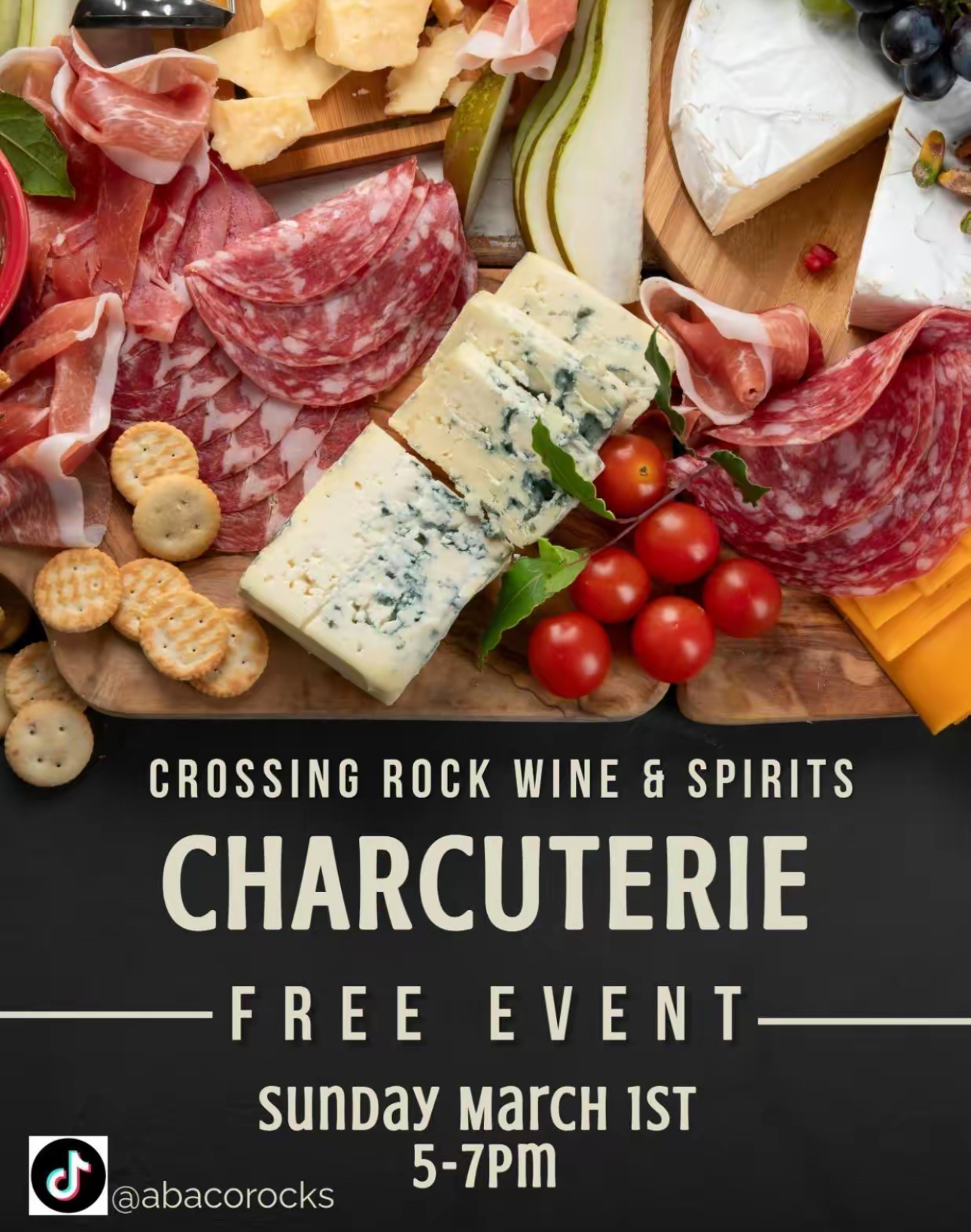 Crossing Rocks Charcuterie Event